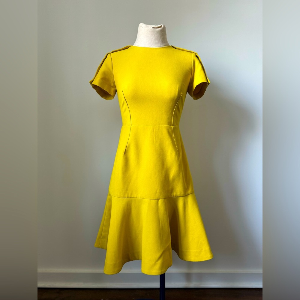 Banana Republic Ruffled Hem Dress